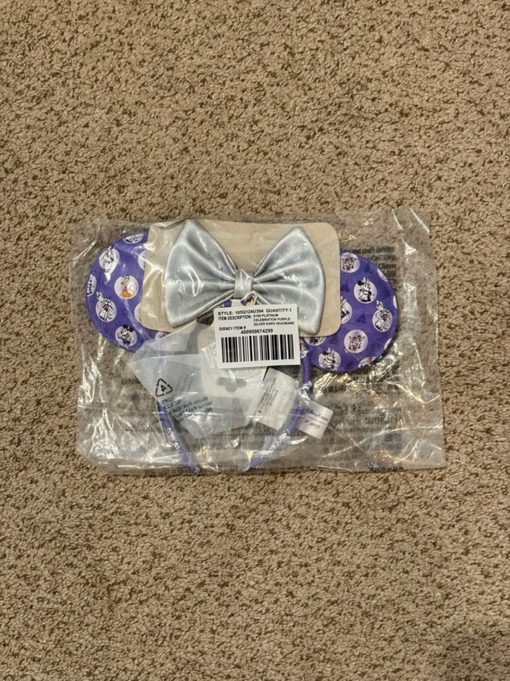 Disney 100 Minnie Ear Headband